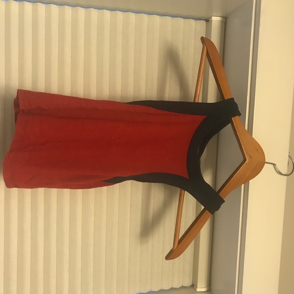 Colorblock ribbed crop top - Picture 2 of 2